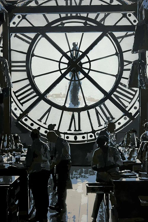 Paris Time by Marco Barberio wall art