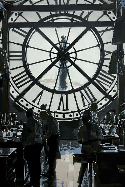 Clocks: Paris Time by Marco Barberio