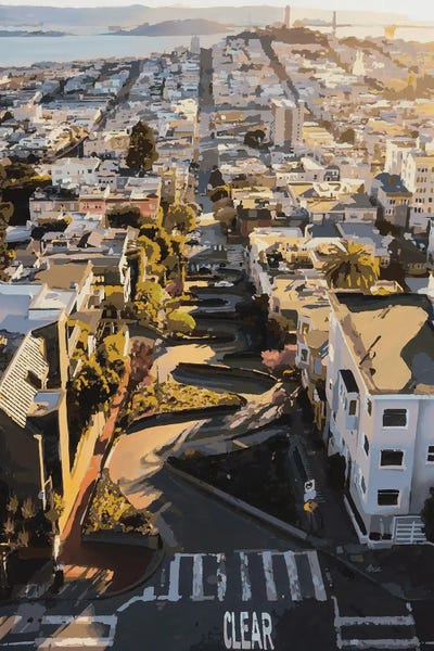 Marco Barberio: Lombard Street by Marco Barberio