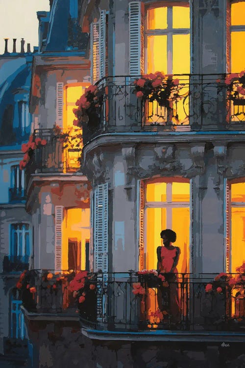 Kiss From A Rose In Paris by Marco Barberio wall art