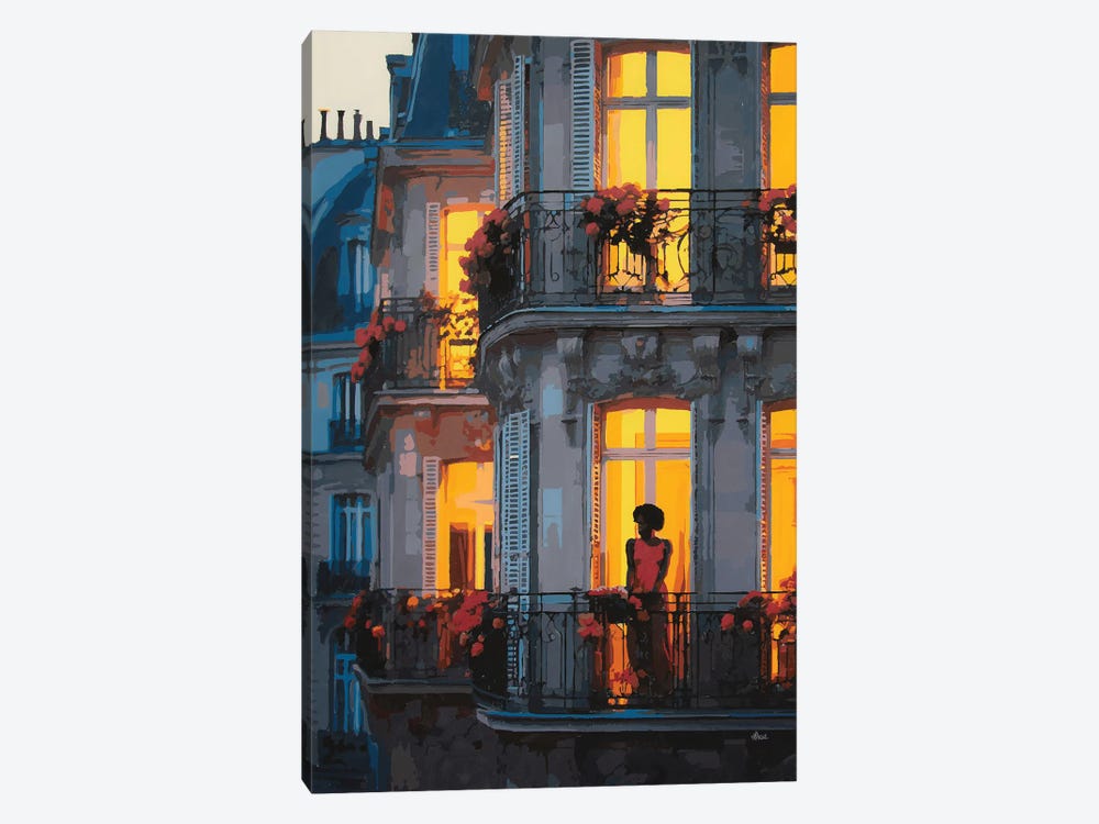 Kiss From A Rose In Paris by Marco Barberio 1-piece Art Print