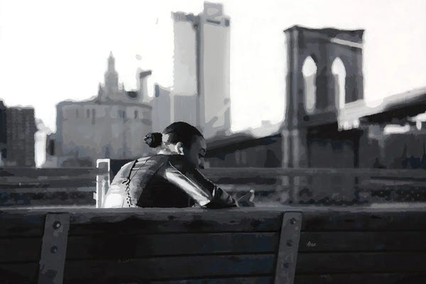 Brooklyn Bridge: Brooklyn Heights by Marco Barberio