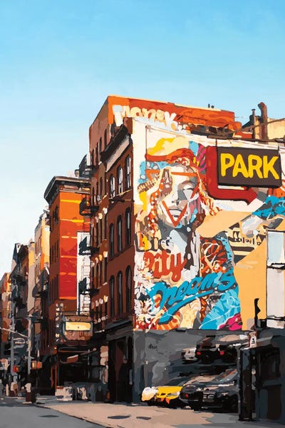 New York City Park by Marco Barberio framed wall art