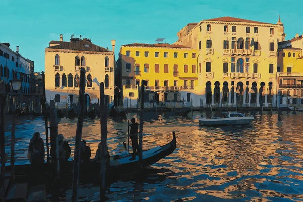 Marco Barberio: Golden Venice Under Tiffany by Marco Barberio