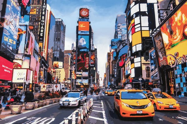 Fine Art Print: Pulse Of The Concrete Jungle by Marco Barberio