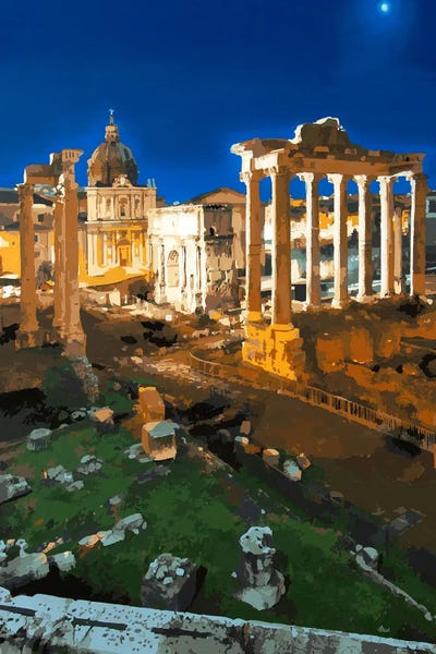 Ancient Ruins: Fori by Marco Barberio