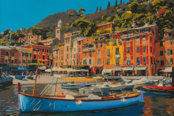 Hillsides: Portofino by Marco Barberio