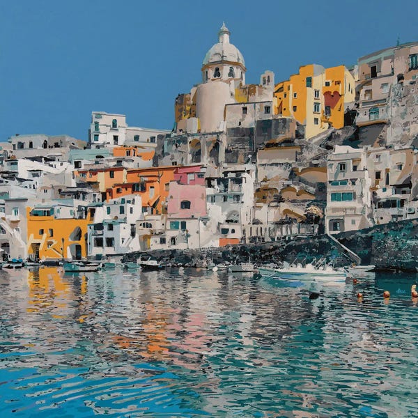 Marco Barberio: Reflection Of Procida by Marco Barberio