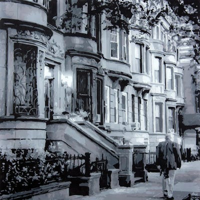 One Man by Marco Barberio framed wall art