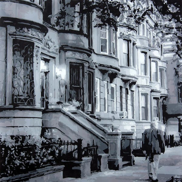 Black & White Cityscapes: One Man by Marco Barberio