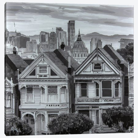 Painted Ladies Canvas Print #RIO22} by Marco Barberio Canvas Art