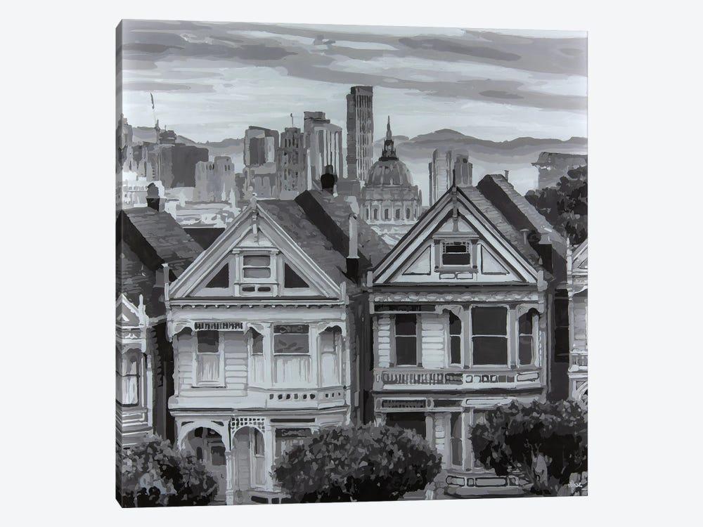 Painted Ladies by Marco Barberio 1-piece Canvas Artwork