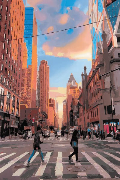 Moody Atmospheres: NYC Walk by Marco Barberio