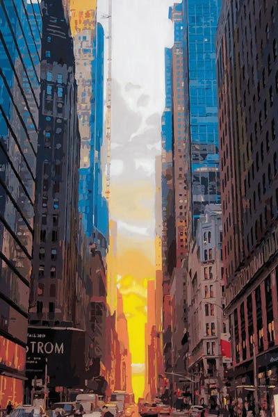 Marco Barberio: Manhattanhenge by Marco Barberio