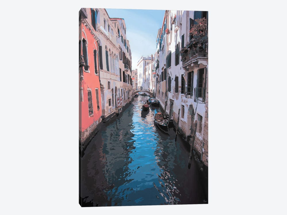 Somwhere In Venice by Marco Barberio 1-piece Canvas Print