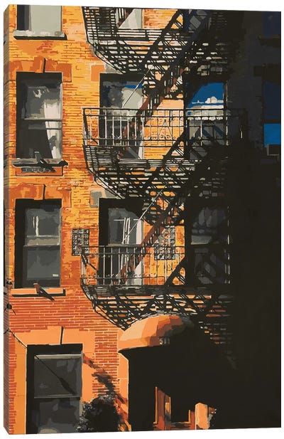 Manhattanhenge On 511 Canvas Art Print - Marco Barberio