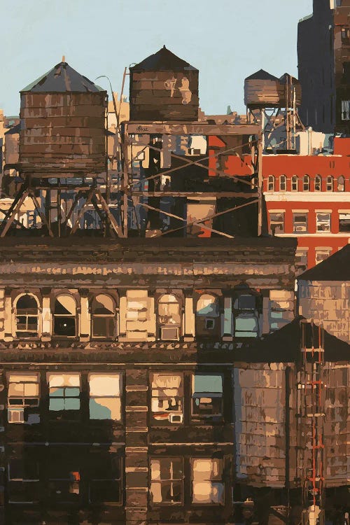 Water Towers 2020 by Marco Barberio wall art