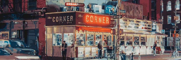 New York: The Corner by Marco Barberio