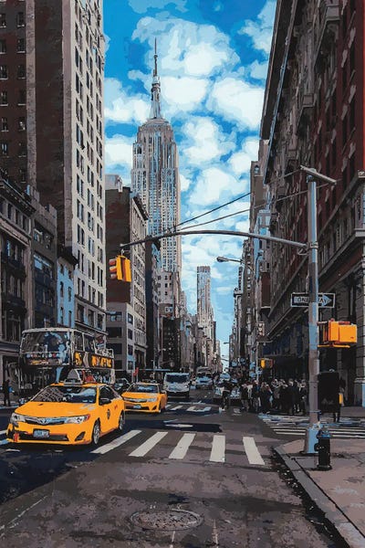 Empire State by Marco Barberio framed wall art