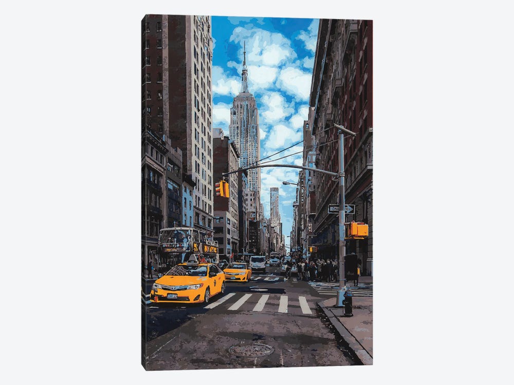 Empire State by Marco Barberio 1-piece Canvas Art Print