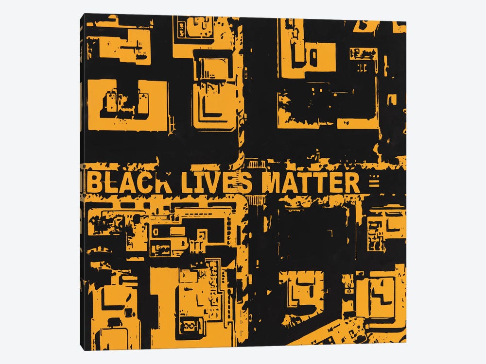 Black Lives Matter by Marco Barberio 1-piece Art Print