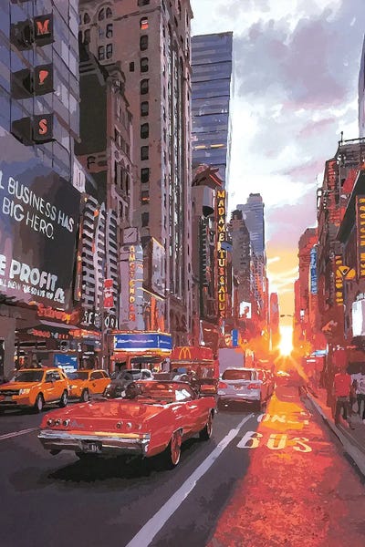 Marco Barberio: Manhattanhenge II by Marco Barberio