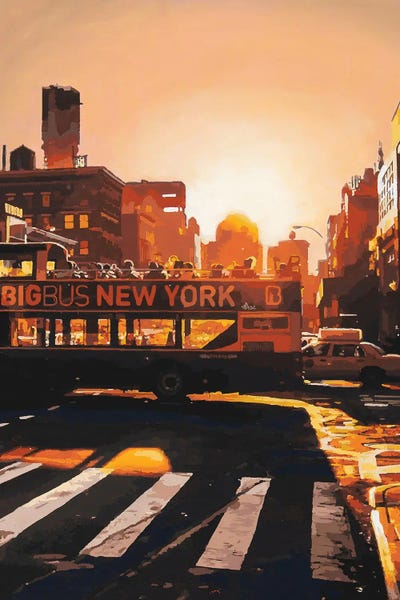 Moody Atmospheres: Big Bus NYC by Marco Barberio