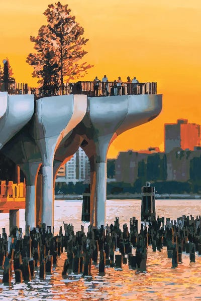 City Sunrises & Sunsets: Little Island by Marco Barberio