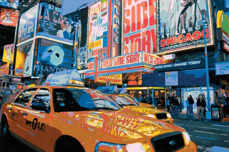 Broadway Shines by Marco Barberio wall art