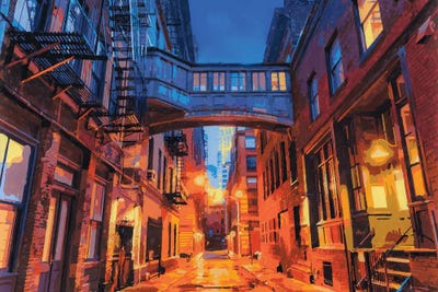 Tribeca by Marco Barberio framed wall art