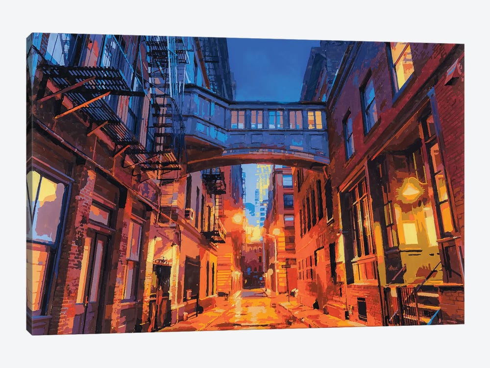 Tribeca by Marco Barberio 1-piece Canvas Art Print