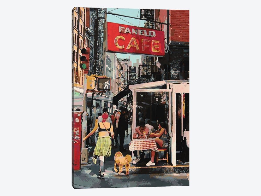 Fanelli Cafe by Marco Barberio 1-piece Canvas Artwork