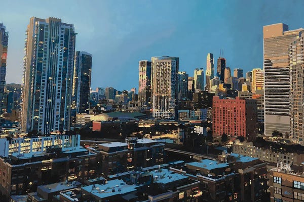 Fine Art Print: Chicago by Marco Barberio