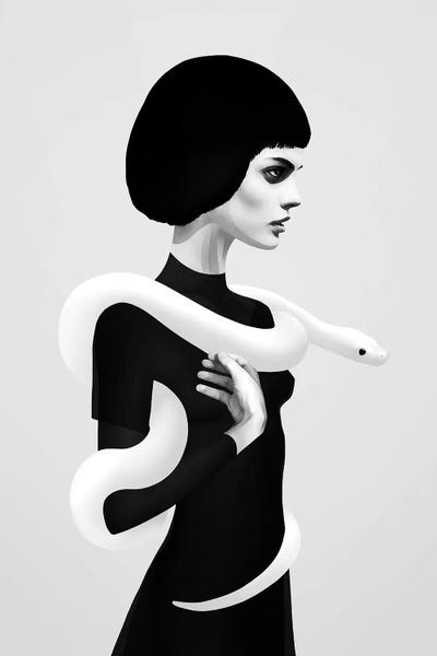 Only Skin Copy by Ruben Ireland canvas print