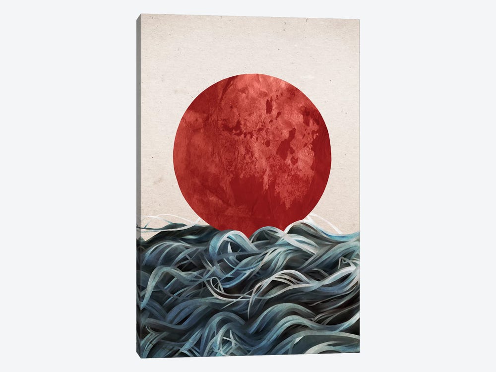 Sunrise In Japan by Ruben Ireland 1-piece Canvas Wall Art