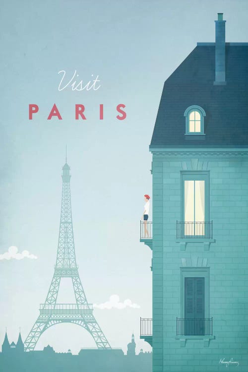 Paris by Henry Rivers wall art