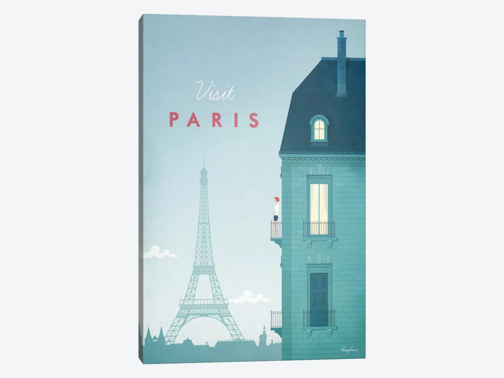 Paris by Henry Rivers 1-piece Art Print