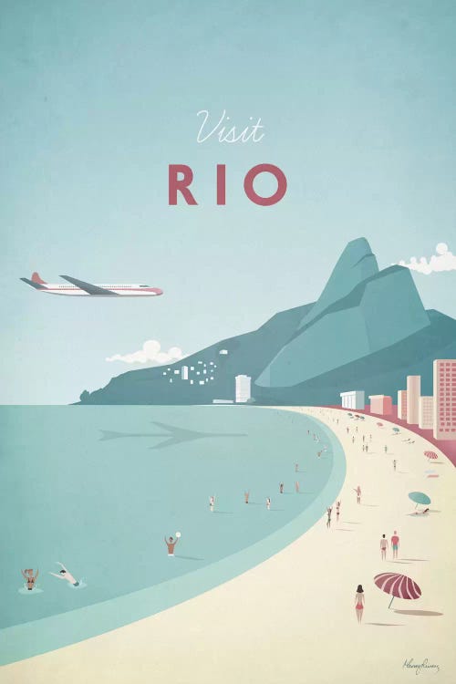 Rio by Henry Rivers wall art