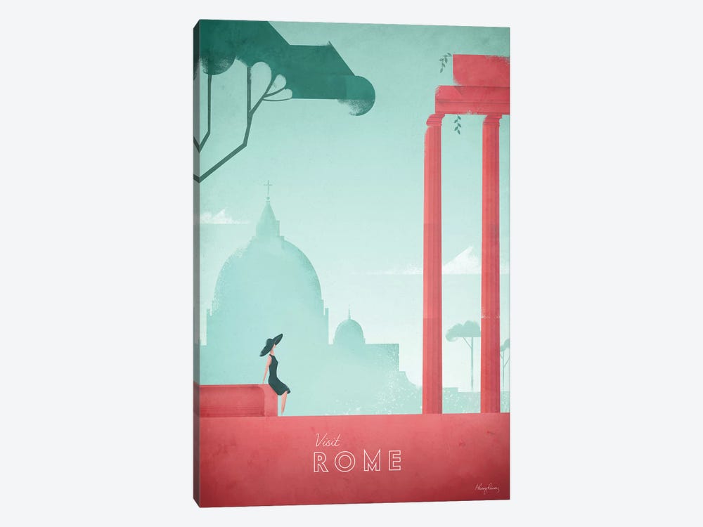 Rome by Henry Rivers 1-piece Canvas Art