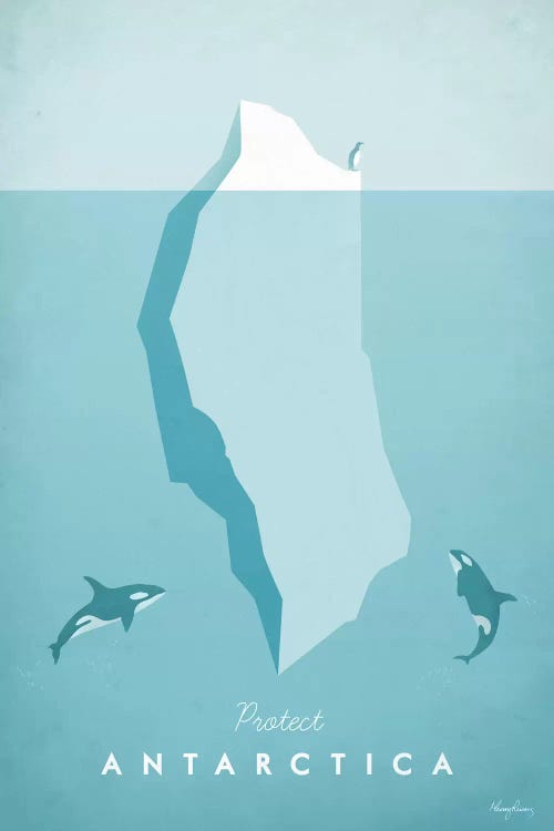 Antarctica by Henry Rivers wall art