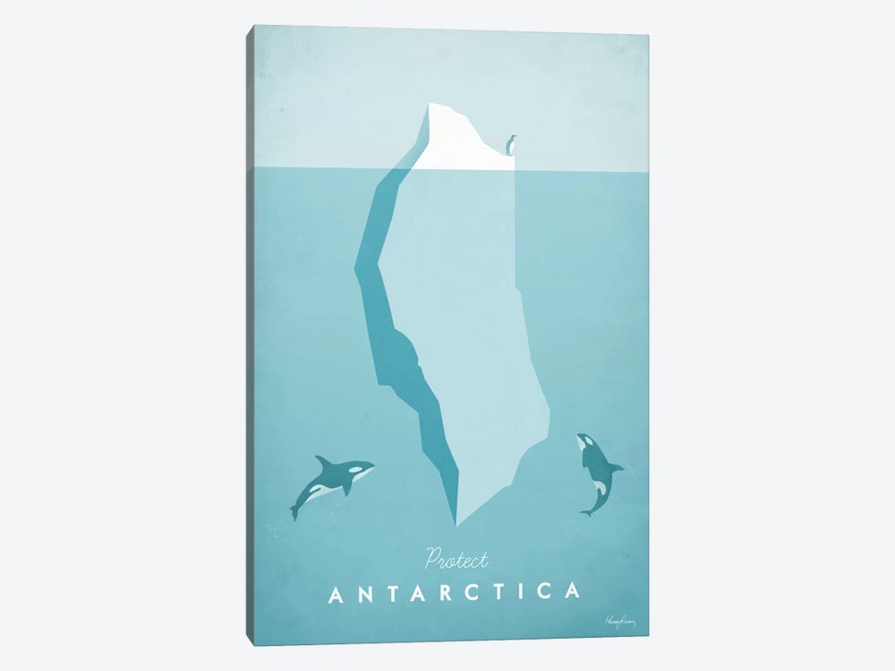 Antarctica by Henry Rivers 1-piece Canvas Wall Art