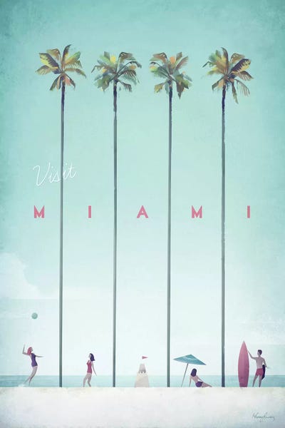 Tropical Beaches: Visit Miami by Henry Rivers