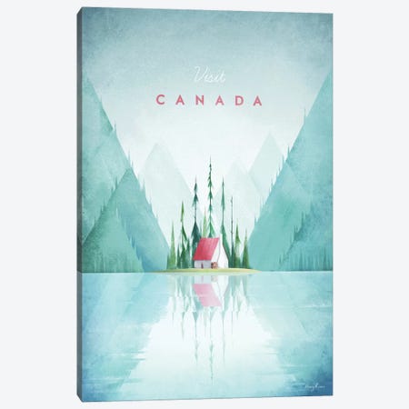 Canada Canvas Print #RIV24} by Henry Rivers Canvas Art