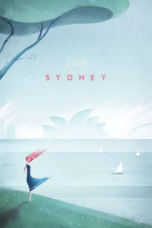 Sydney by Henry Rivers wall art