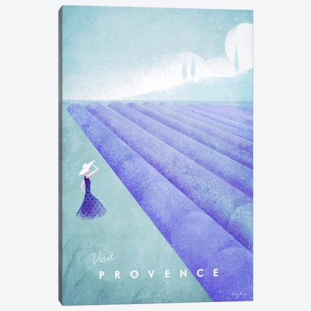Provence Canvas Print #RIV31} by Henry Rivers Canvas Artwork