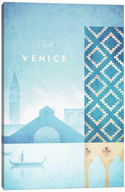 Venice Canvas Art Print - Henry Rivers