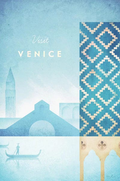 Travel Posters: Venice by Henry Rivers