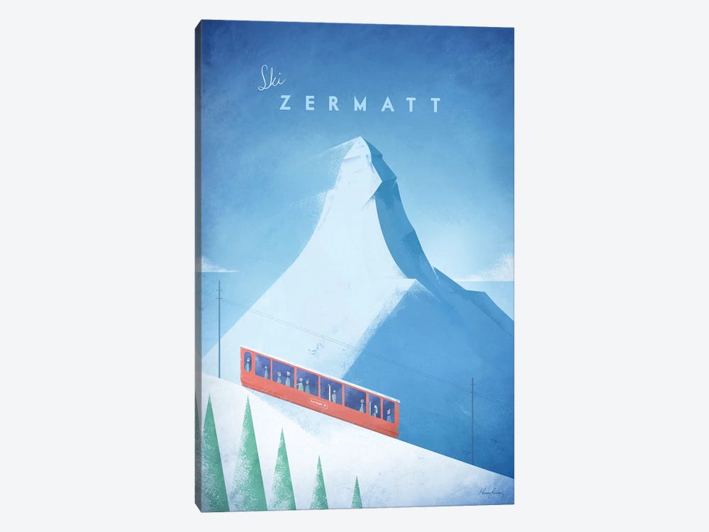 Zermatt by Henry Rivers 1-piece Canvas Print