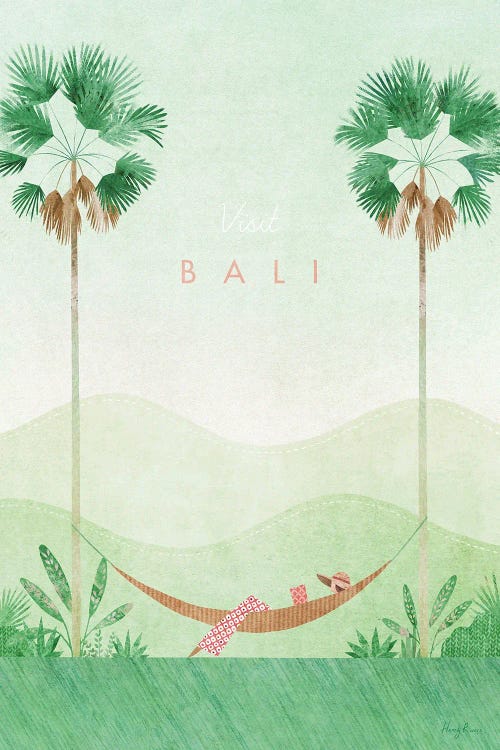 Bali Travel Poster