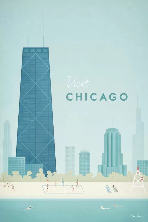 Chicago by Henry Rivers wall art